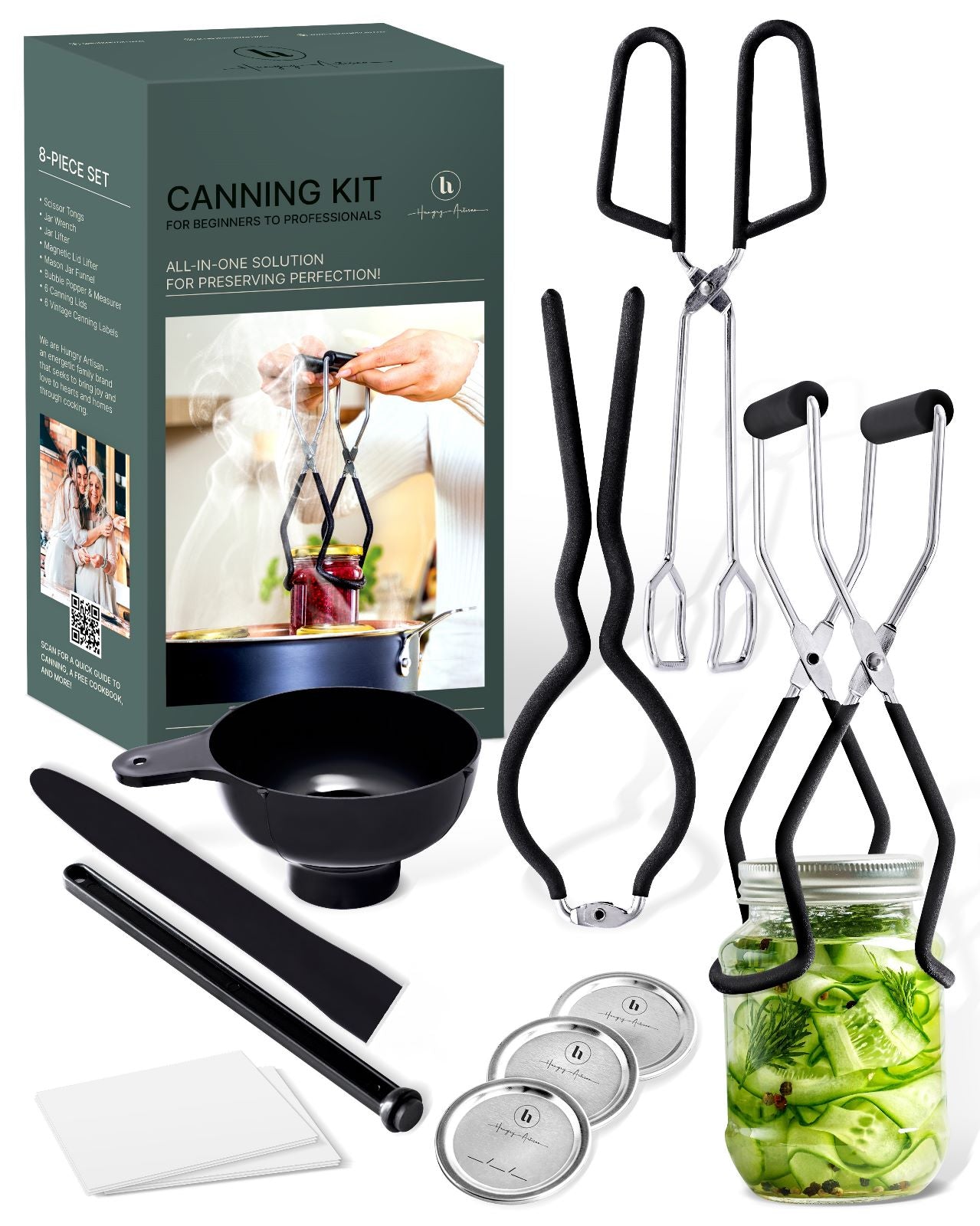 Jetcloudlive 7Pcs Canning Supplies Starter Kit, Canning Kit for