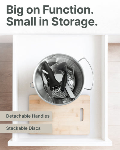 🏡 Smart Kitchen Hacks , Why Multi-Use Tools Like Detachable Food Mills Are Game-Changers?