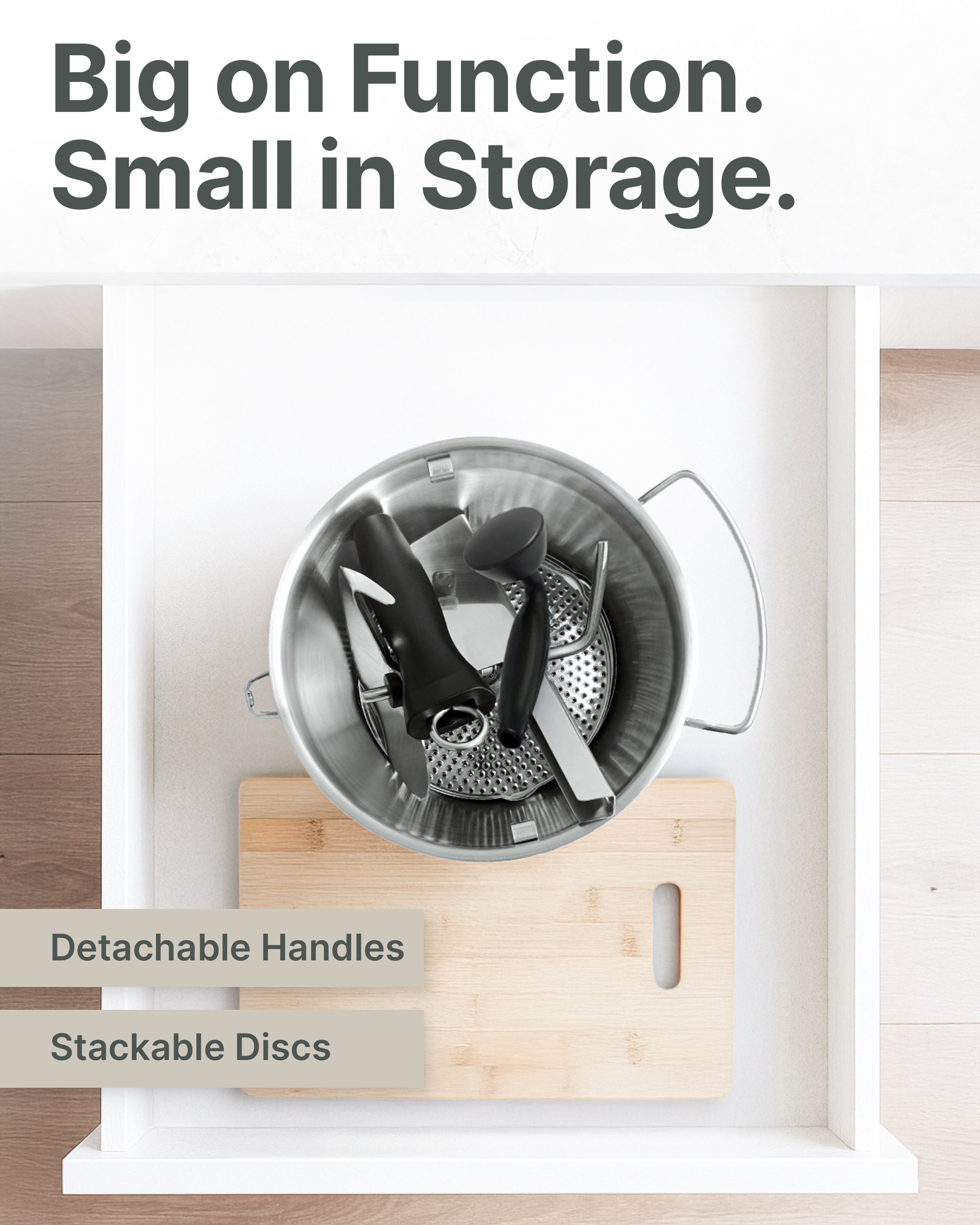 🏡 Smart Kitchen Hacks , Why Multi-Use Tools Like Detachable Food Mills Are Game-Changers?
