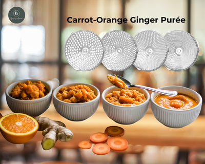 Carrot-Orange-Ginger Purée🥕✨