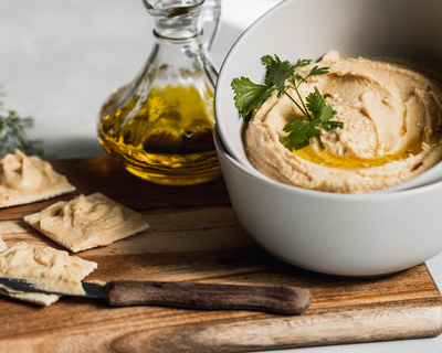 White Bean & Garlic Dip Starter