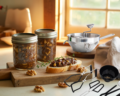 Recipe of the Week: Savory Mushroom & Walnut Tapenade Preserve