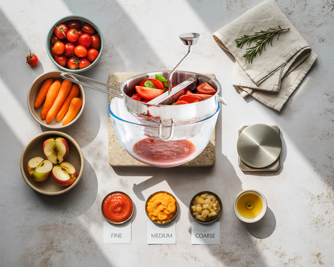 How to Choose the Right Food Mill Disc for Every Recipe