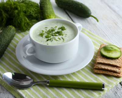 Cucumber-Celery Detox Soup