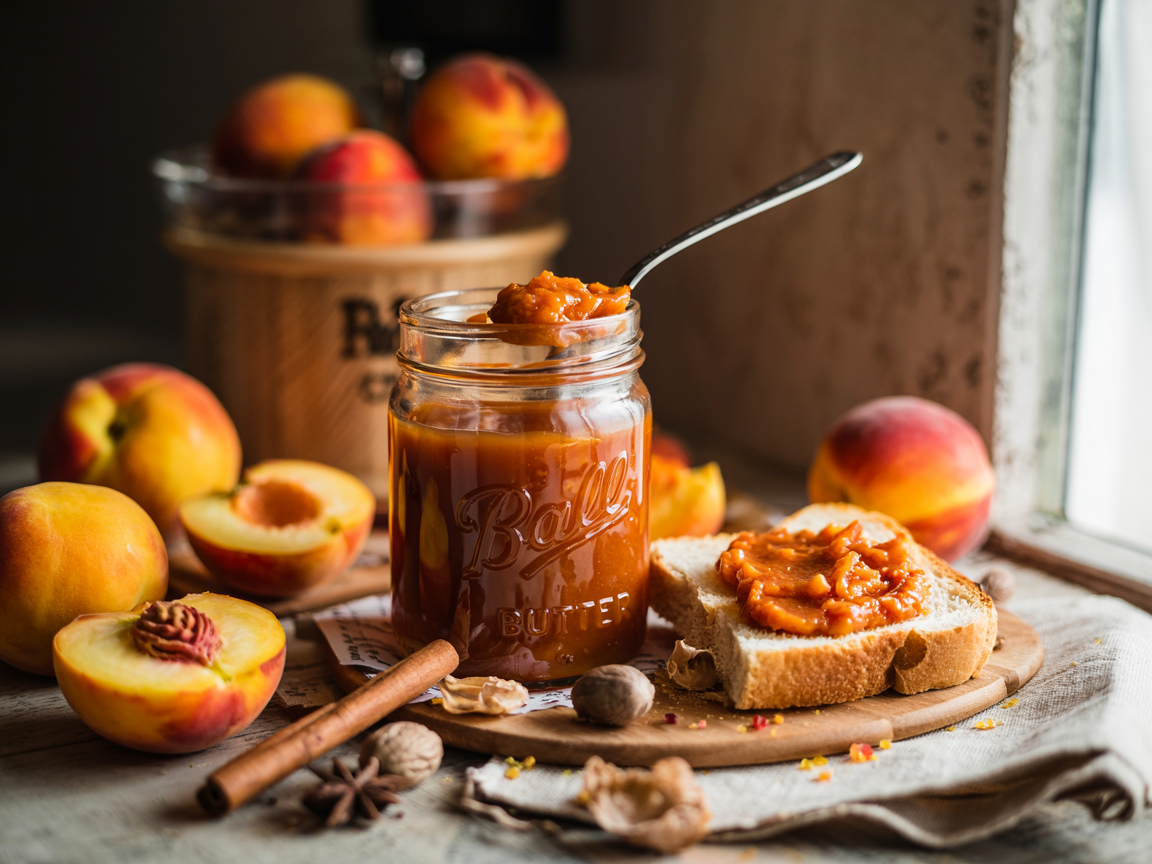 Spiced Peach Butter