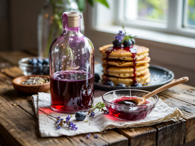 Blueberry Lavender Syrup