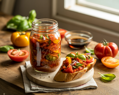 Heirloom Tomato Bruschetta Base