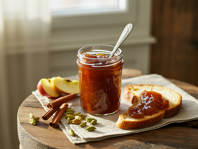🍎 Apple Chai Jam A Cozy Fall Favorite with a Spiced Twist