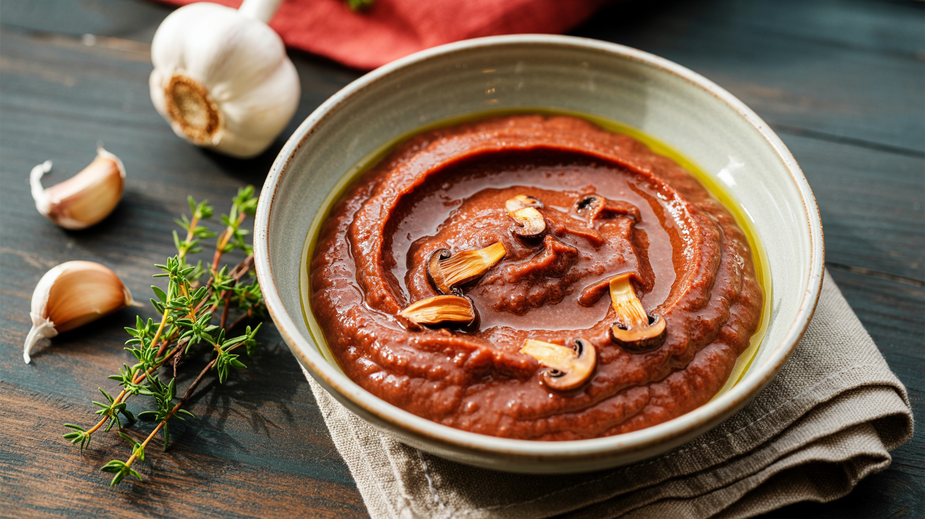 Savory Winter Mushroom Purée