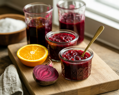 Roasted Beet & Orange Marmalade