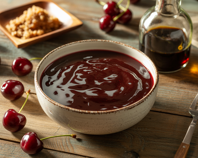🍒 Cherry-Balsamic Sauce