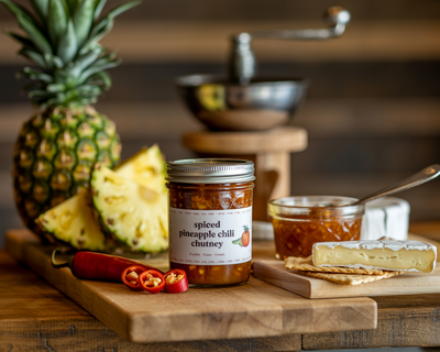 Spiced Pineapple Chili Chutney: Sweet Heat in a Jar 🌶️