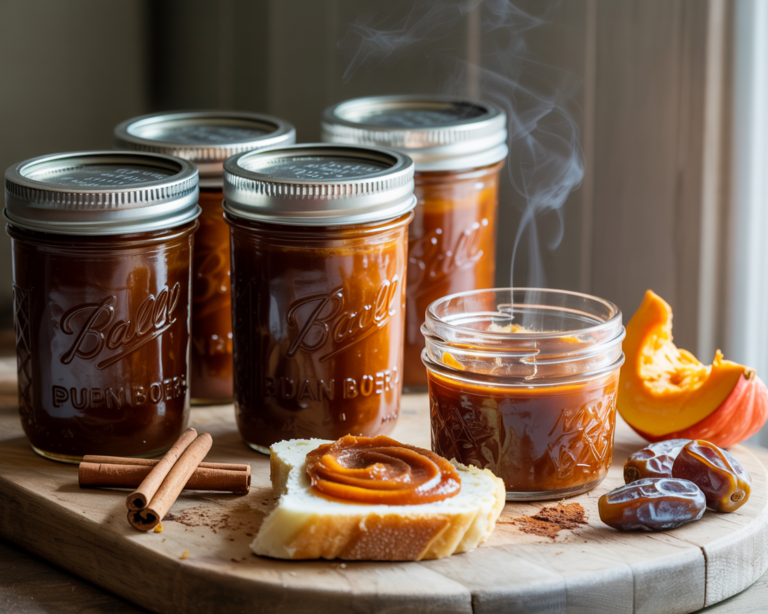 Spiced Pumpkin &amp; Date Butter – Fall’s Richest Spread