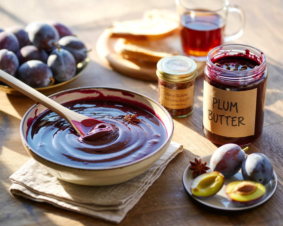 Plum Butter with Star Anise