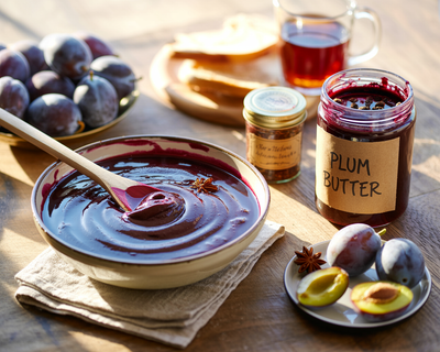 Plum Butter with Star Anise