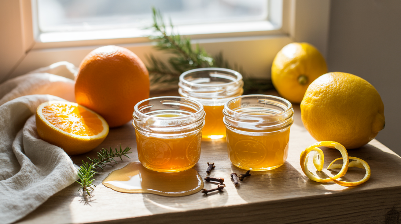 Winter Citrus–Clove Refrigerator Dressing Base