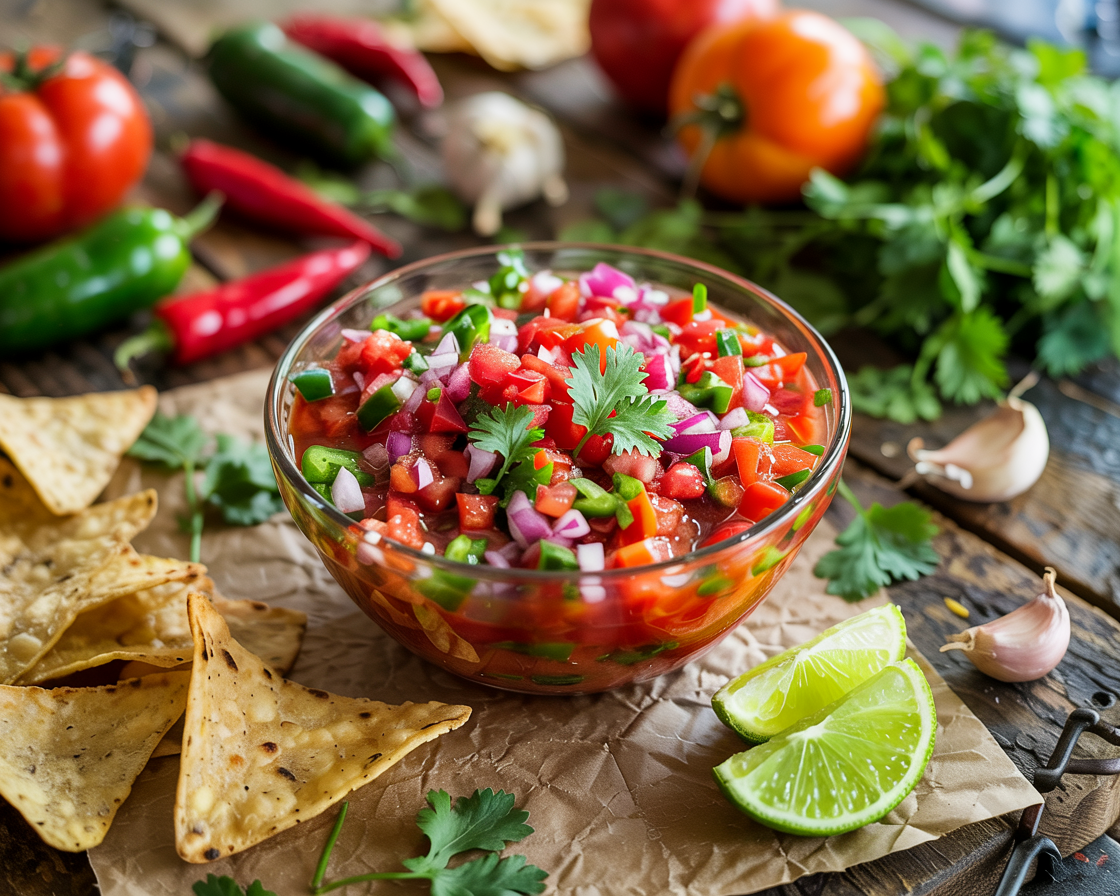 Zesty Homemade Salsa Recipe
