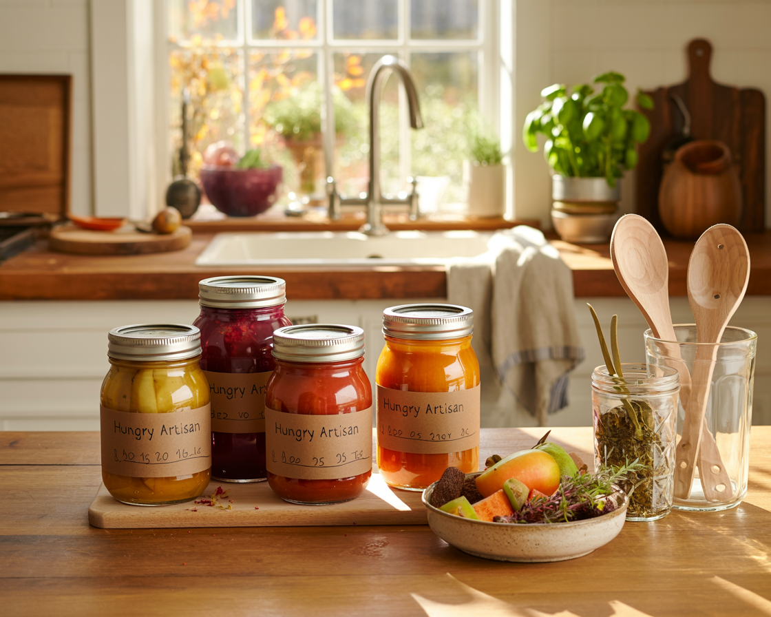 Sustainable Canning: How to Preserve More, Waste Less, and Craft with Purpose.