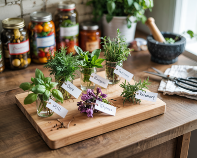 5 Essential Herbs Every Home Canner Needs