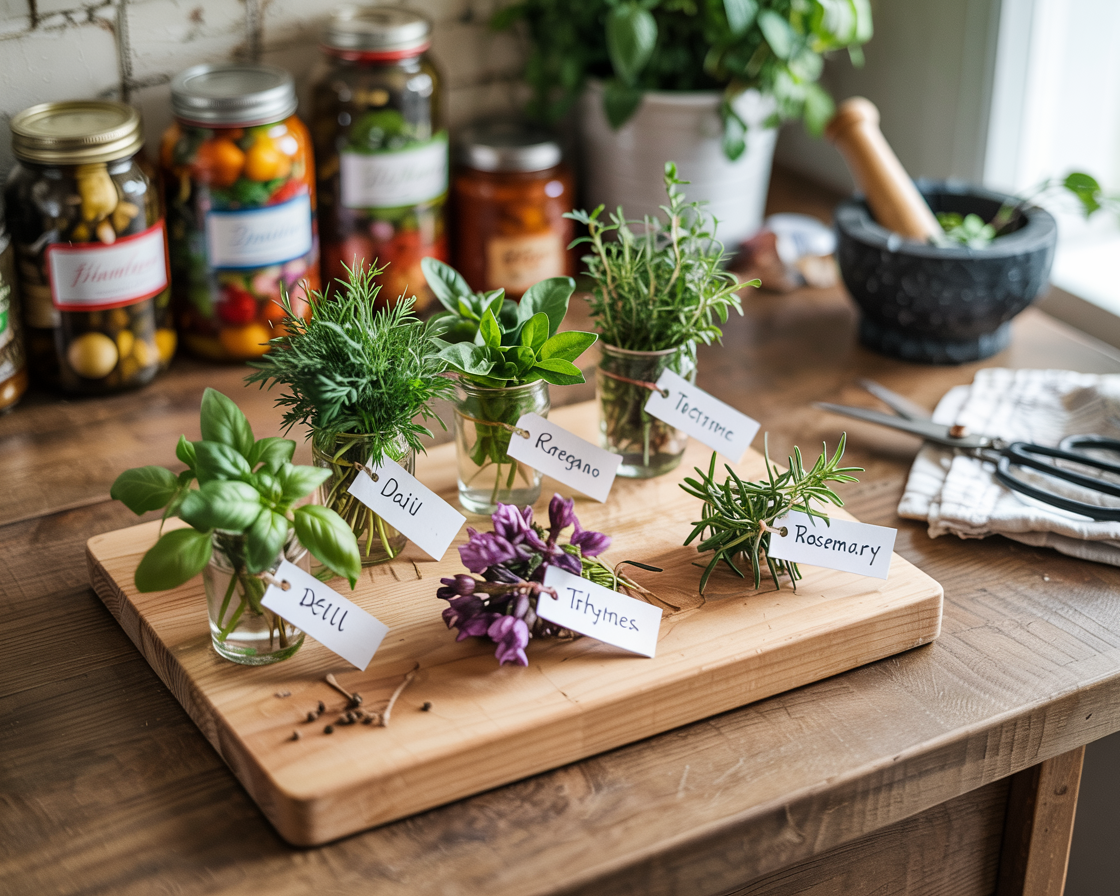 5 Essential Herbs Every Home Canner Needs