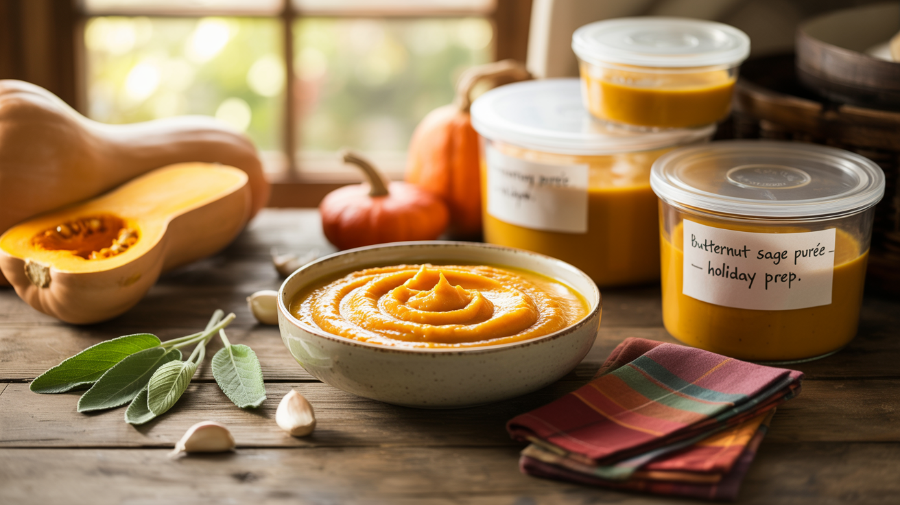 Butternut Sage Purée