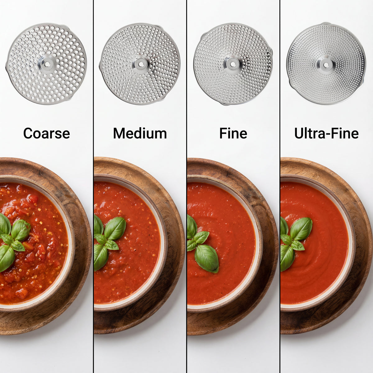 Premium 4-Disc Food Mill — Restaurant-Quality Results