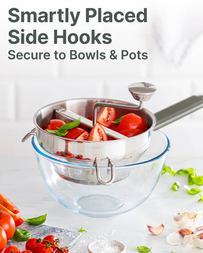 Premium 4-Disc Food Mill — Restaurant-Quality Results